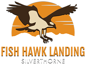 fish hawk landing logo